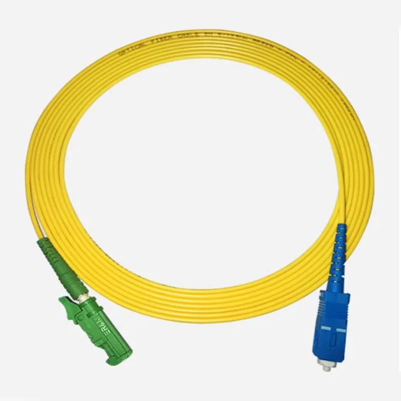 Cable de cable redondo de 3 mm E2000/APC-SC/UPC Patch Cords