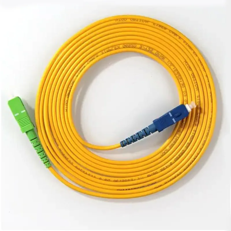 Cable de cable redondo SC/APC-SC/UPC de 3 mm