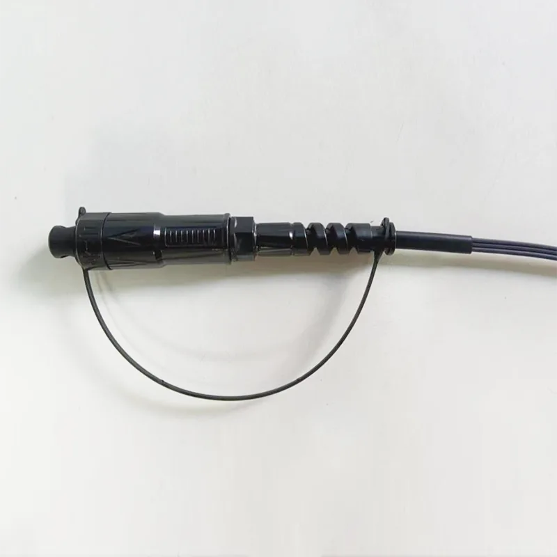 Cable de caída impermeable de 5x2 mm Mini Cable de parche óptico con conector APC