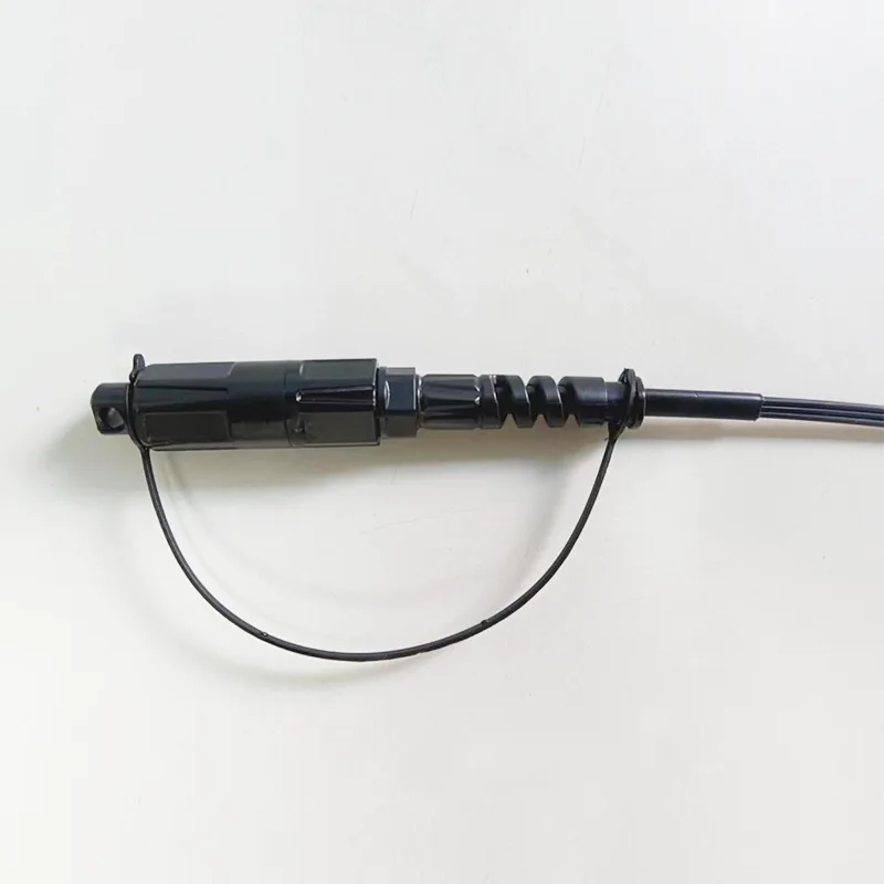 Cable de caída impermeable de 5x2 mm SC/APC Conector de fibra óptica