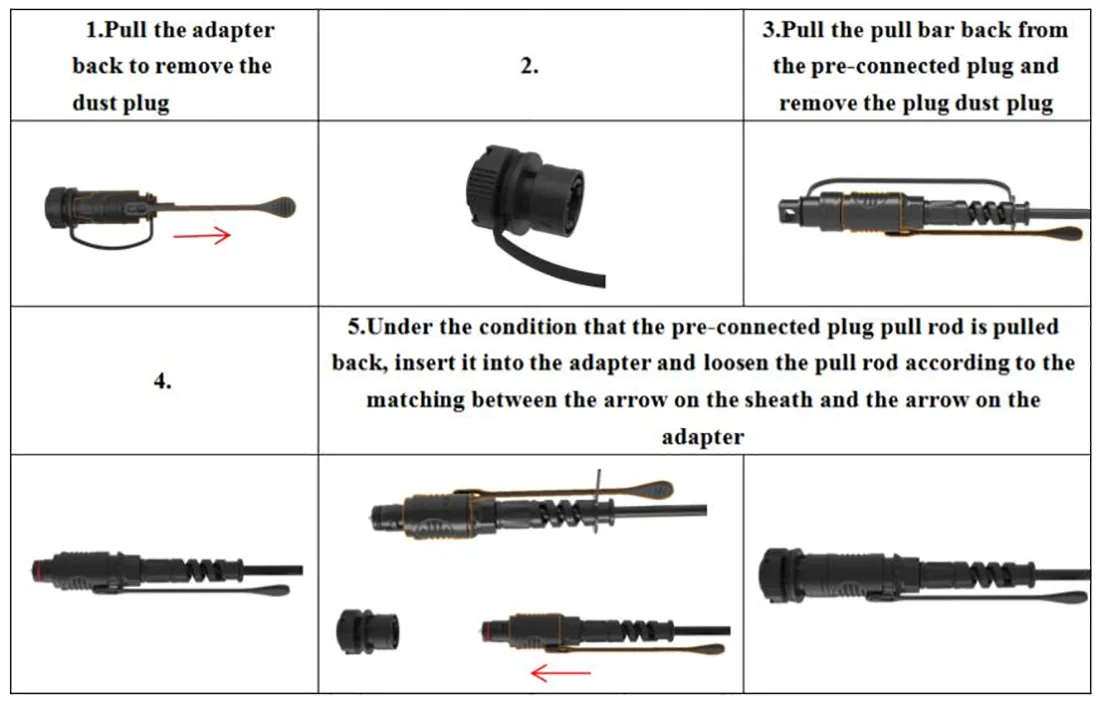 Pre-connectorized Fiber Optic Cable Distribution Box GFS-004-007C