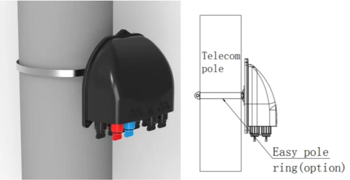 Pre-connectorized Fiber Optic Cable Distribution Box GFS-8BY&-1
