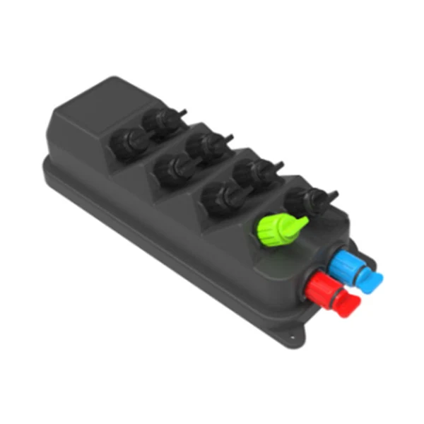 Caja de distribución de cable de fibra óptica preconectorizada con 1 8 PLC Splitter