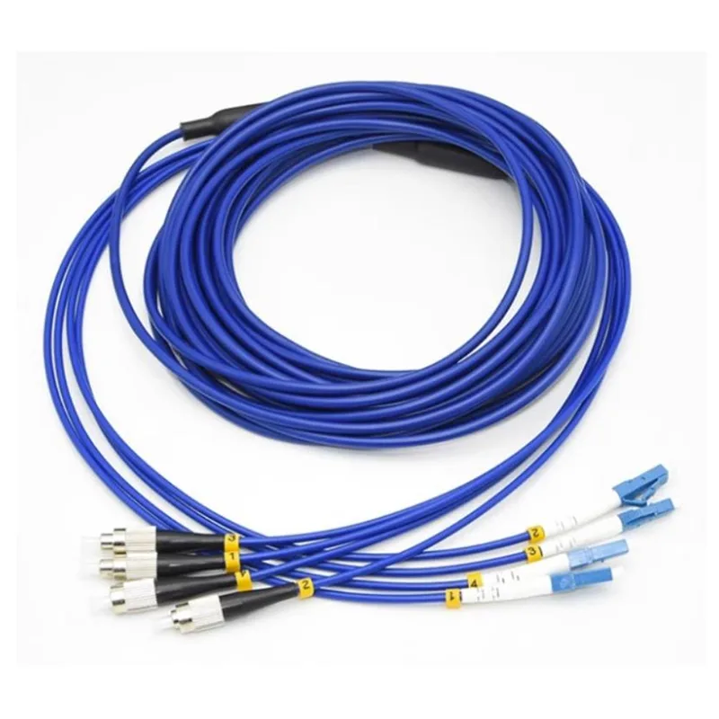 Cordones dieléctricos a prueba de roedores Quad FC/UPC-LC/UPC