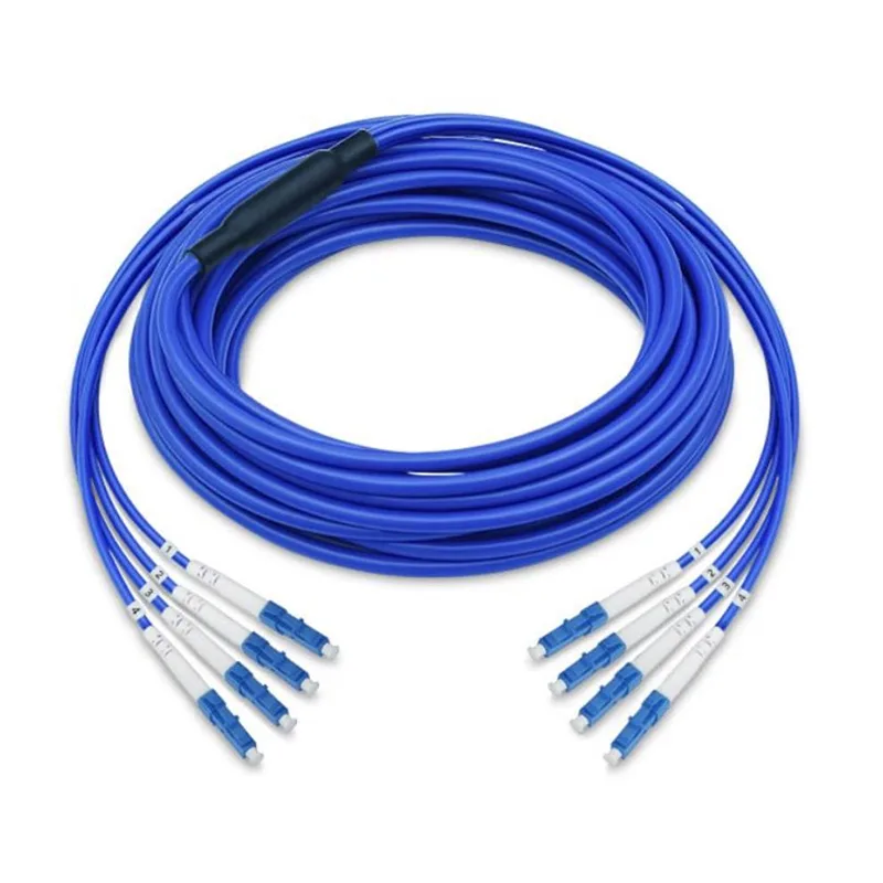 Cordones dieléctricos a prueba de roedores cuádruples LCUPC-LCUPC