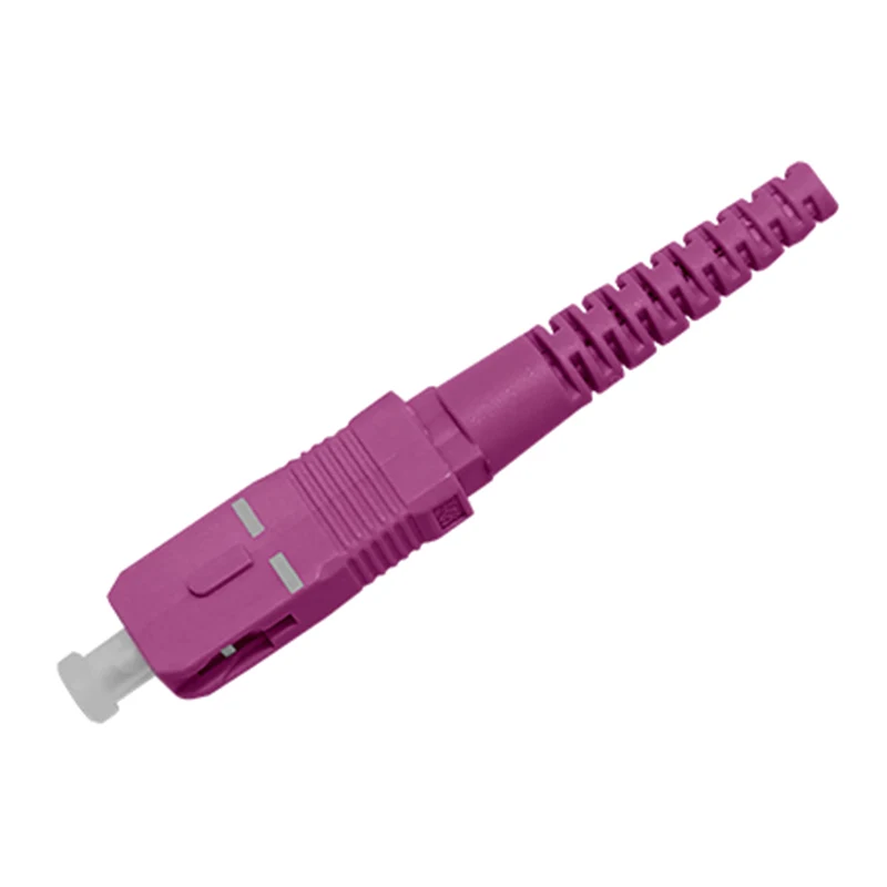 SC OM4 Conector de cable de caída plana